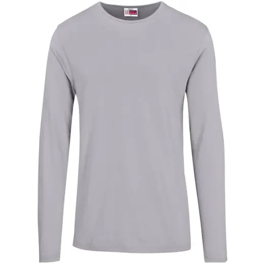 Mens Long Sleeve Portland Grey